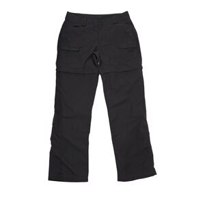 The North Face  Convertible Pants Shorts Capri Roll Tab Gray Gorpcore Sz 8